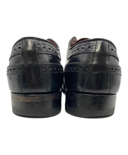 Alden（オールデン）Alden (オールデン) ブラックコードバンウィングチップシューズ ブラック サイズ:6Dの古着・服飾アイテム
