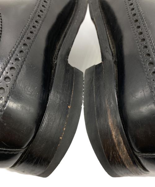 Alden（オールデン）Alden (オールデン) ブラックコードバンウィングチップシューズ ブラック サイズ:6Dの古着・服飾アイテム