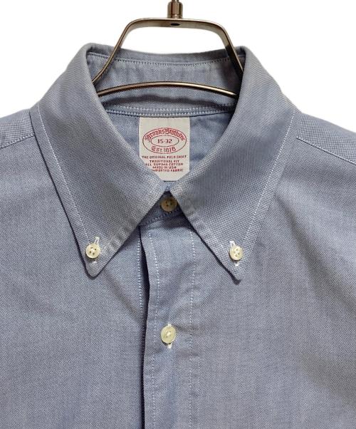 BROOKS BROTHERS（ブルックスブラザーズ）BROOKS BROTHERS (ブルックスブラザーズ) ボタンダウンシャツ ブルー サイズ:15－32の古着・服飾アイテム