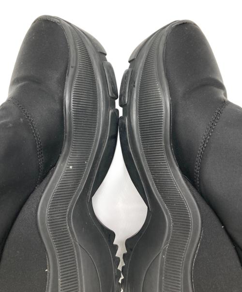 YELLO（イエロ）YELLO (イエロ) DOUBLE SNEAKER SHORT BOOTS ブラック サイズ:Lの古着・服飾アイテム