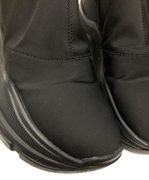 YELLO（イエロ）YELLO (イエロ) DOUBLE SNEAKER SHORT BOOTS ブラック サイズ:Lの古着・服飾アイテム