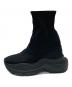 YELLO (イエロ) DOUBLE SNEAKER SHORT BOOTS ブラック サイズ:L：8000円