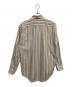 im issey miyake (アイエムイッセイミヤケ) ストライプシャツ ベージュ サイズ:M：5000円