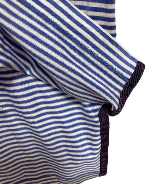 RALPH LAUREN（ラルフローレン）RALPH LAUREN (ラルフローレン) Custum Fit ボーダーポロシャツ ネイビー サイズ:Sの古着・服飾アイテム