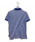 RALPH LAUREN (ラルフローレン) Custum Fit ボーダーポロシャツ ネイビー サイズ:S：6000円