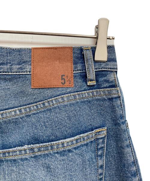 SLOBE IENA（スローブ イエナ）SLOBE IENA (スローブ イエナ) 5 1/2 BAGGY DENIM インディゴ サイズ:28の古着・服飾アイテム