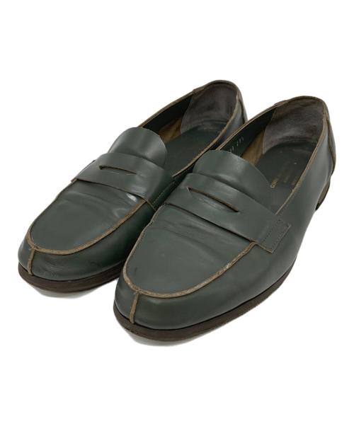 COMME des GARCONS HOMME PLUS（コムデギャルソンオムプリュス）COMME des GARCONS HOMME PLUS (コムデギャルソンオムプリュス) コインローファー グレー サイズ:25.5の古着・服飾アイテム