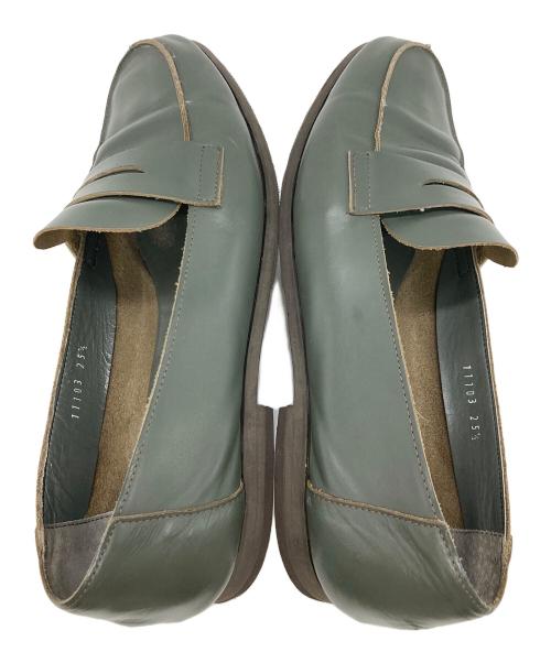 COMME des GARCONS HOMME PLUS（コムデギャルソンオムプリュス）COMME des GARCONS HOMME PLUS (コムデギャルソンオムプリュス) コインローファー グレー サイズ:25.5の古着・服飾アイテム