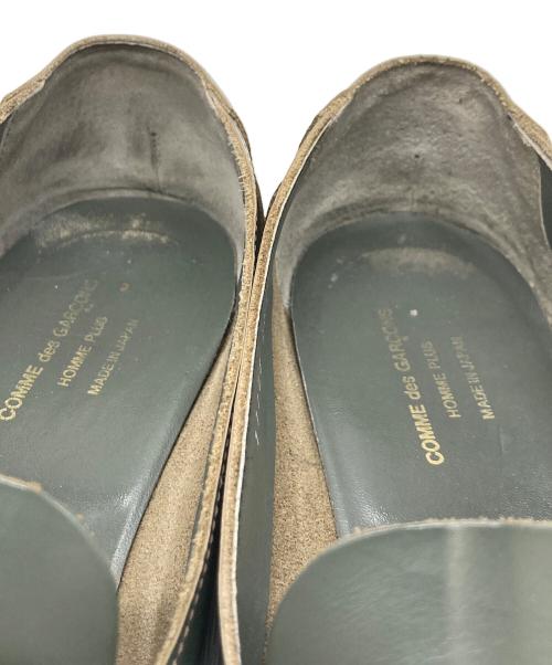 COMME des GARCONS HOMME PLUS（コムデギャルソンオムプリュス）COMME des GARCONS HOMME PLUS (コムデギャルソンオムプリュス) コインローファー グレー サイズ:25.5の古着・服飾アイテム