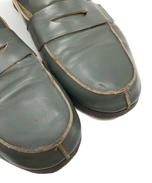 COMME des GARCONS HOMME PLUS（コムデギャルソンオムプリュス）COMME des GARCONS HOMME PLUS (コムデギャルソンオムプリュス) コインローファー グレー サイズ:25.5の古着・服飾アイテム