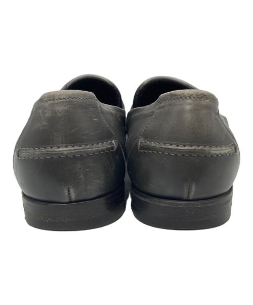 BOTTEGA VENETA（ボッテガベネタ）BOTTEGA VENETA (ボッテガベネタ) イントレチャートローファー グレー サイズ:41の古着・服飾アイテム