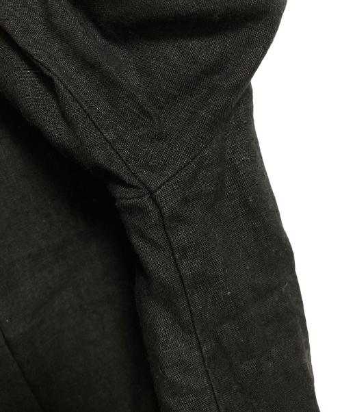 nest Robe（ネストローブ）nest Robe (ネストローブ) リネンブラウス ブラック サイズ:FREEの古着・服飾アイテム