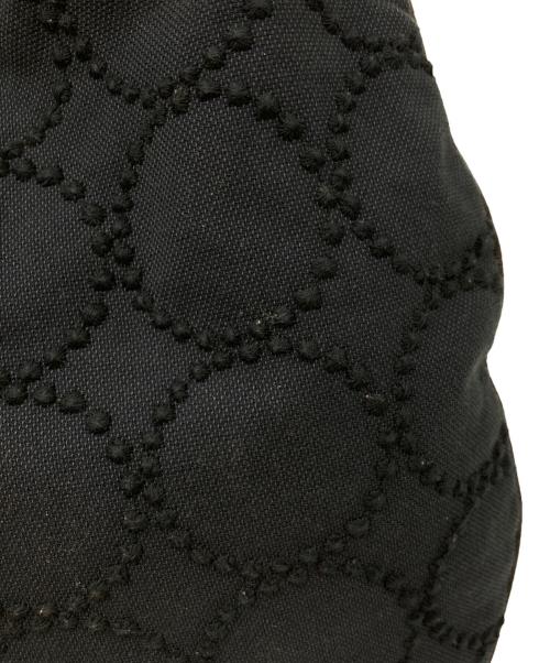 mina perhonen（ミナ ペルホネン）mina perhonen (ミナ ペルホネン) tambourineエッグバッグ ネイビーの古着・服飾アイテム