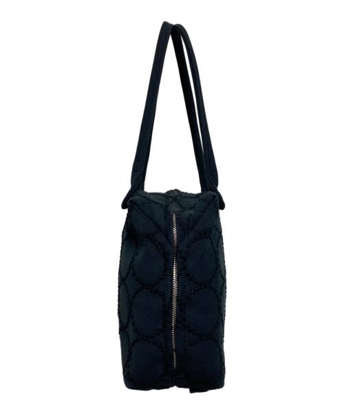 mina perhonen（ミナ ペルホネン）mina perhonen (ミナ ペルホネン) matka bag -tambourine- ブラックの古着・服飾アイテム