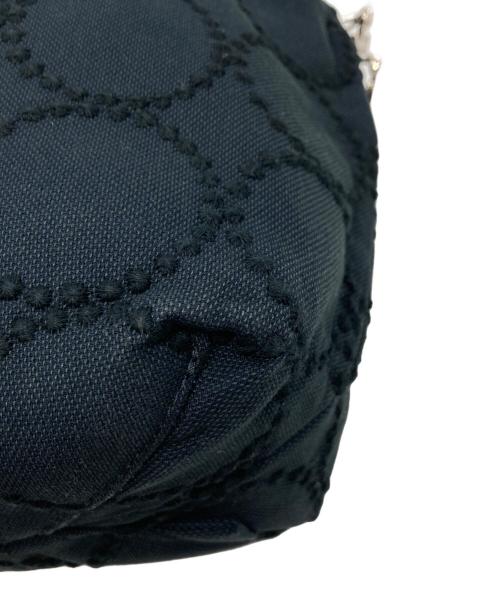 mina perhonen（ミナ ペルホネン）mina perhonen (ミナ ペルホネン) matka bag -tambourine- ブラックの古着・服飾アイテム