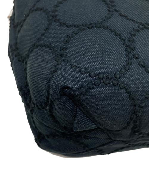 mina perhonen（ミナ ペルホネン）mina perhonen (ミナ ペルホネン) matka bag -tambourine- ブラックの古着・服飾アイテム