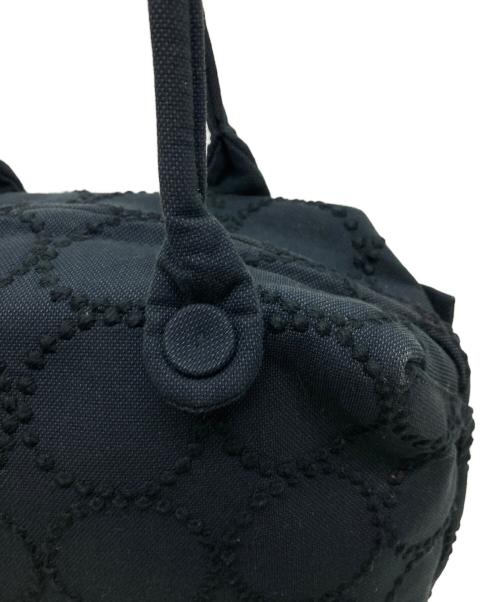 mina perhonen（ミナ ペルホネン）mina perhonen (ミナ ペルホネン) matka bag -tambourine- ブラックの古着・服飾アイテム