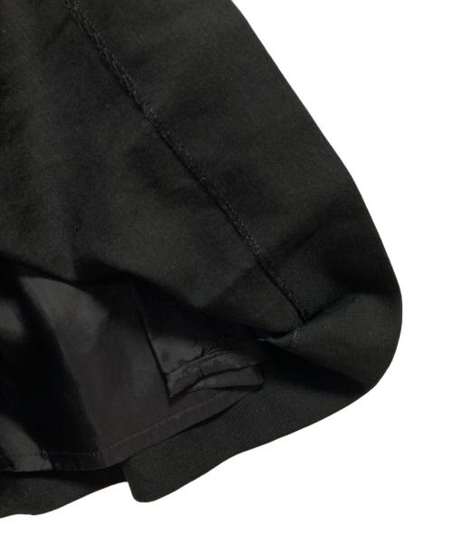 BURBERRY LONDON（バーバリーロンドン）BURBERRY LONDON (バーバリーロンドン) ベルト付リネン混ワンピース ブラック サイズ:M(38)の古着・服飾アイテム