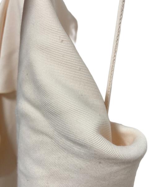 toteme（トーテム）toteme (トーテム) DRAPED VISCOSE CAMI DRESS ベージュ サイズ:34の古着・服飾アイテム