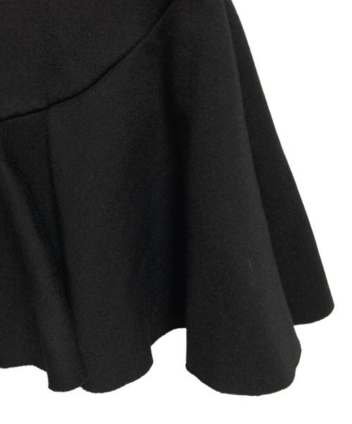 CELFORD（セルフォード）CELFORD (セルフォード) アシンメトリーソフトポンチトップス ブラック サイズ:FREEの古着・服飾アイテム