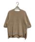 UNITED ARROWS（ユナイテッドアローズ）の古着「フォックスカシミヤ ハーフスリーブ Tニット」｜ベージュ