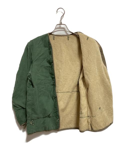 USED（ユーズド）USED (ユーズド) M-51 パイルライナージャケット カーキ×ベージュ サイズ:不明の古着・服飾アイテム