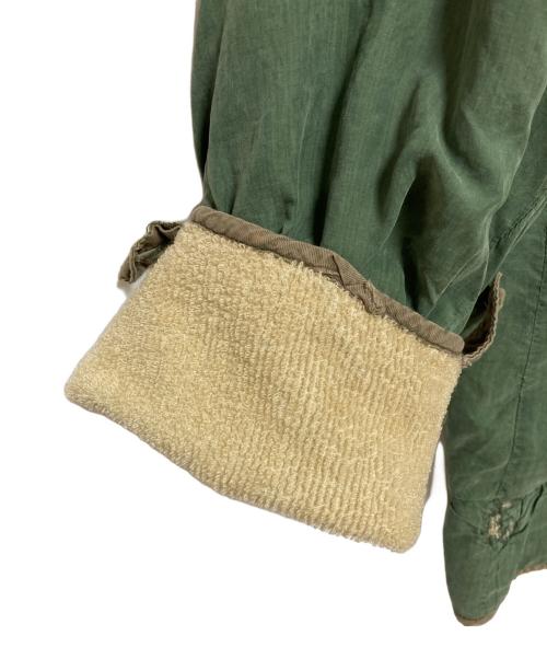 USED（ユーズド）USED (ユーズド) M-51 パイルライナージャケット カーキ×ベージュ サイズ:不明の古着・服飾アイテム