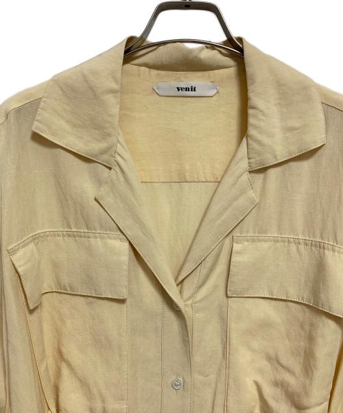 Venit（ヴェニット）venit (ヴェニット) ジャンプスーツ イエロー サイズ:M(38)の古着・服飾アイテム