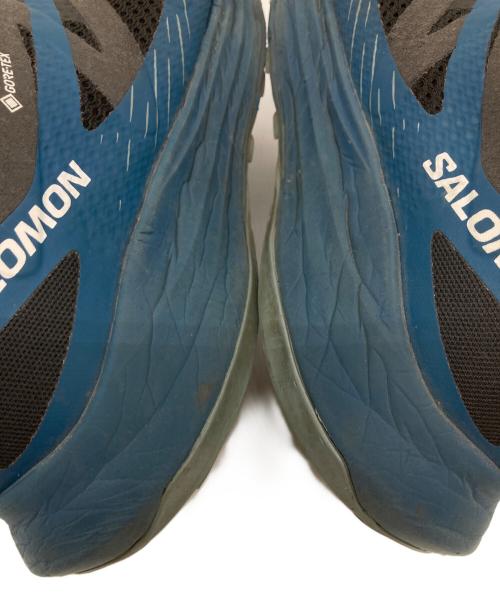 SALOMON（サロモン）SALOMON (サロモン) ULTRA FLOW GORE TEX ブルー×ブラック サイズ:27の古着・服飾アイテム