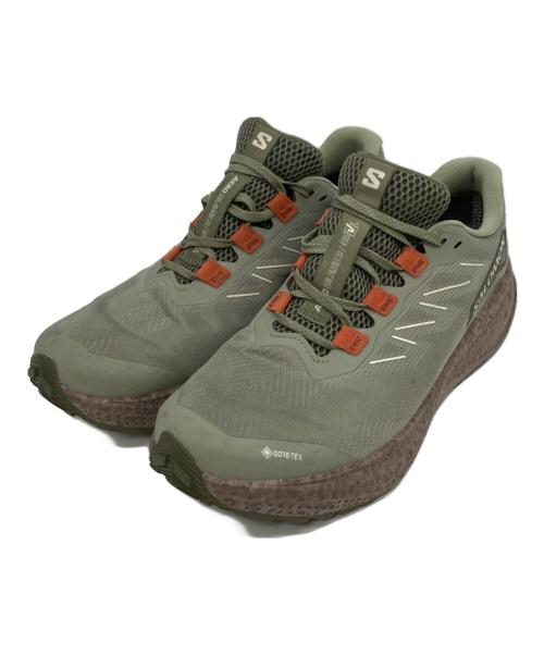 SALOMON（サロモン）SALOMON (サロモン) AERO BLAZE 3 GRVL GORE-TEX カーキ サイズ:27の古着・服飾アイテム