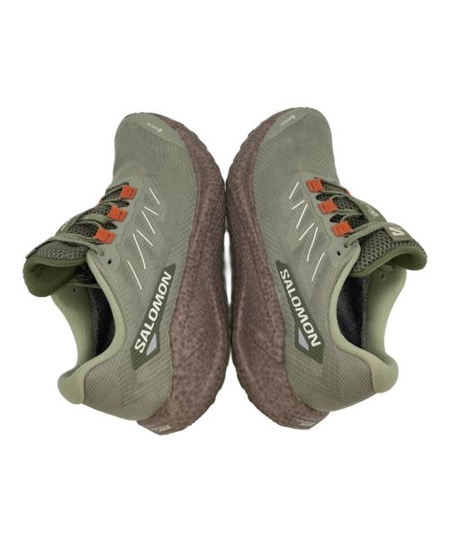 SALOMON（サロモン）SALOMON (サロモン) AERO BLAZE 3 GRVL GORE-TEX カーキ サイズ:27の古着・服飾アイテム
