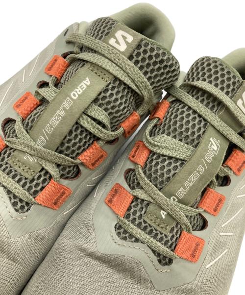 SALOMON（サロモン）SALOMON (サロモン) AERO BLAZE 3 GRVL GORE-TEX カーキ サイズ:27の古着・服飾アイテム
