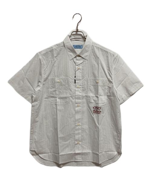 VAN（ヴァン）VAN (ヴァン) ダブルポケットワークシャツ ホワイト サイズ:M 未使用品の古着・服飾アイテム
