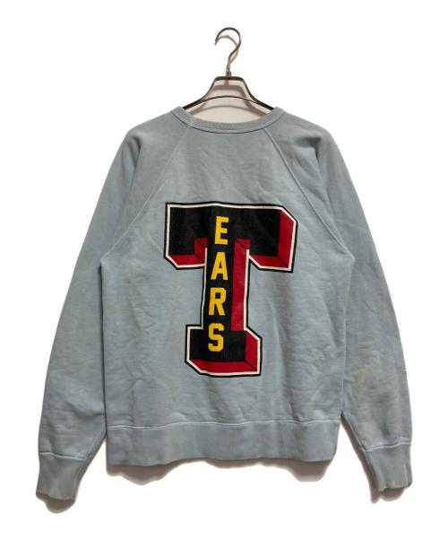 SAINT MICHAEL（セントマイケル）SAINT MICHAEL (セントマイケル) Denim Tears (デニムティアーズ) DT SWEAT SHIRT ST TEARS ブルー サイズ:Lの古着・服飾アイテム