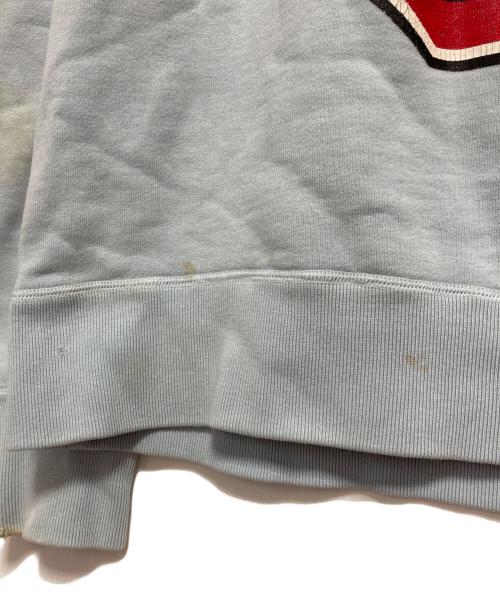 SAINT MICHAEL（セントマイケル）SAINT MICHAEL (セントマイケル) Denim Tears (デニムティアーズ) DT SWEAT SHIRT ST TEARS ブルー サイズ:Lの古着・服飾アイテム