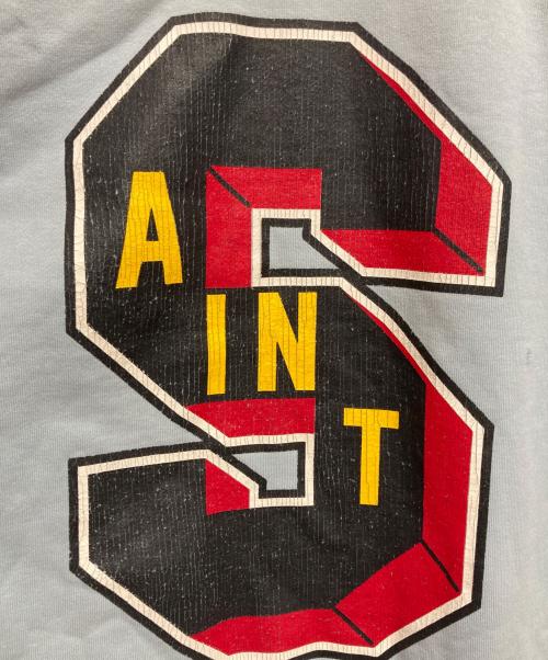 SAINT MICHAEL（セントマイケル）SAINT MICHAEL (セントマイケル) Denim Tears (デニムティアーズ) DT SWEAT SHIRT ST TEARS ブルー サイズ:Lの古着・服飾アイテム