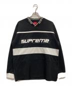 SUPREMEシュプリーム）の古着「Warm Up Hockey Jersey」｜ブラック