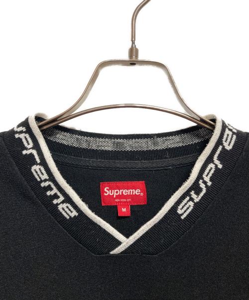 SUPREME（シュプリーム）Supreme (シュプリーム) Warm Up Hockey Jersey ブラック サイズ:Mの古着・服飾アイテム