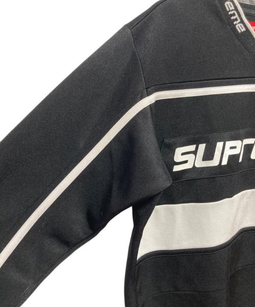 SUPREME（シュプリーム）Supreme (シュプリーム) Warm Up Hockey Jersey ブラック サイズ:Mの古着・服飾アイテム