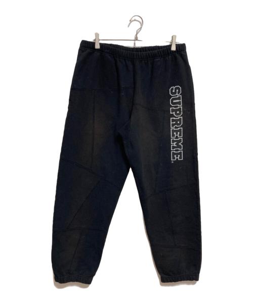 SUPREME（シュプリーム）SUPREME (シュプリーム) Patchwork Sweatpant ブラック サイズ:Mの古着・服飾アイテム