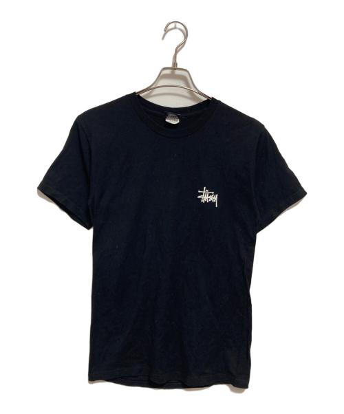 stussy（ステューシー）stussy (ステューシー) プリントTシャツ ブラック サイズ:Sの古着・服飾アイテム