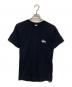 stussy（ステューシー）の古着「プリントTシャツ」｜ブラック