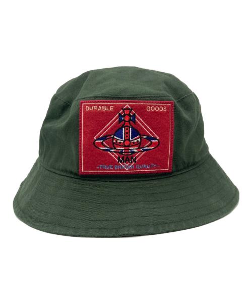 Vivienne Westwood（ヴィヴィアンウエストウッド）Vivienne Westwood (ヴィヴィアンウエストウッド) ハット グリーンの古着・服飾アイテム