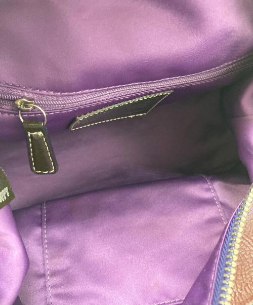 COACH（コーチ）COACH (コーチ) 2WAYバッグ パープル×ピンクの古着・服飾アイテム