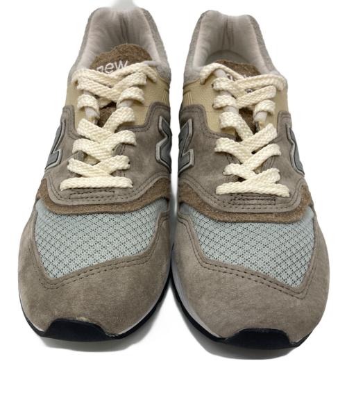 NEW BALANCE（ニューバランス）NEW BALANCE (ニューバランス) U997MGローカットスニーカー グレー×ベージュ サイズ:26cmの古着・服飾アイテム