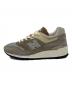 NEW BALANCE (ニューバランス) U997MGローカットスニーカー グレー×ベージュ サイズ:26cm：15000円