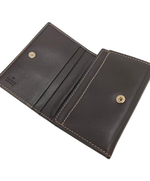 GUCCI（グッチ）GUCCI (グッチ) GG ラブリー カードケース ベージュの古着・服飾アイテム