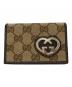 GUCCI（グッチ）の古着「GG ラブリー カードケース」｜ベージュ