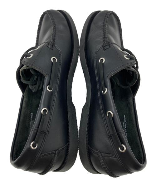 G.H.BASS&CO.（ジー・エイチ・バス）G.H.BASS&CO. (ジー・エイチ・バス) デッキシューズ ブラック サイズ:41の古着・服飾アイテム