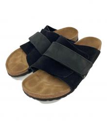 BIRKENSTOCK（ビルケンシュトック）の古着「kyotoサンダル」｜ブラック×ベージュ
